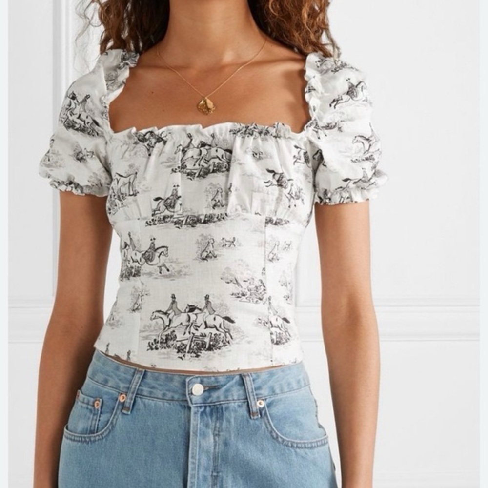 Reformation Salina Top